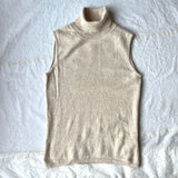 Colourworks cashmere sweater tank in M
