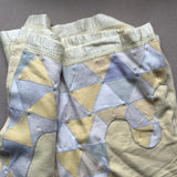 quilted vintage wool blanket
