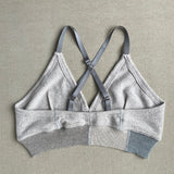 quartz sandstone bralette in XL