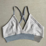 quartz sandstone bralette in XL