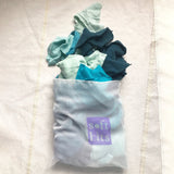 1 lb fine knit cashmere + merino wool scraps