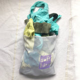 1 lb fine knit cashmere + merino wool scraps