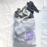 1 lb fine knit cashmere + merino wool scraps