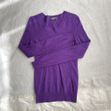 project sweaters - purples